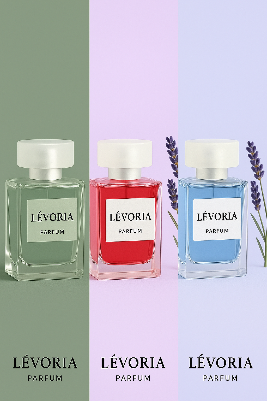 Premium French Perfume - The Luxe Trio Collections